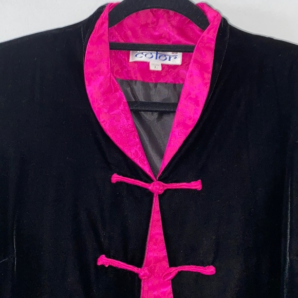 Suede Chinese Blazer Jacket - Picture 3 of 4